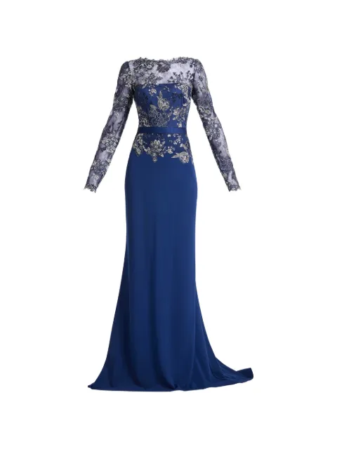 Tadashi Shoji Beacon maxi dress Blue CGU25804L