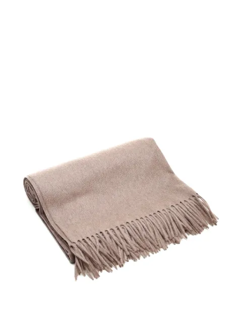 Al Duca D’Aosta 1902 fringed-edge scarf Neutrals 8500146PLAID