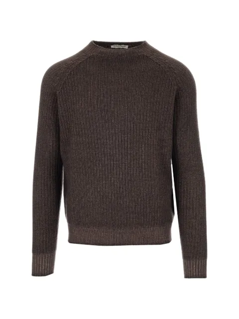 Al Duca D’Aosta 1902 ribbed-knit reversible sweater Brown HS3353