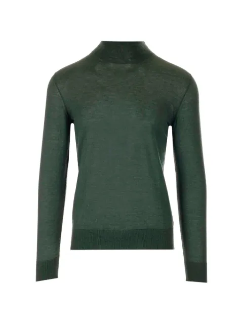 Al Duca D’Aosta 1902 roll-neck long-sleeve T-shirt Green 73ADOLCEVSILKA