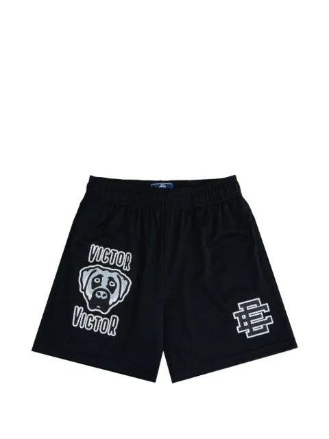 ERIC EMANUEL x Victor Victor graphic-print shorts Black EE905
