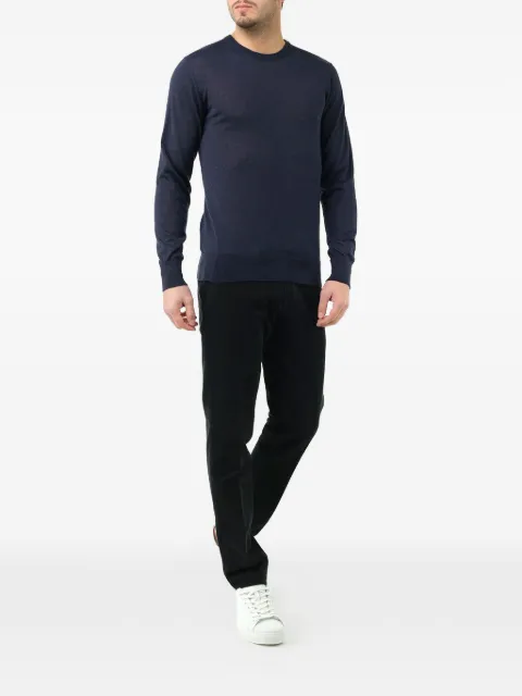 Al Duca D’Aosta 1902 crew-neck long-sleeve T-shirt Blue 73AGIROCOSILKA