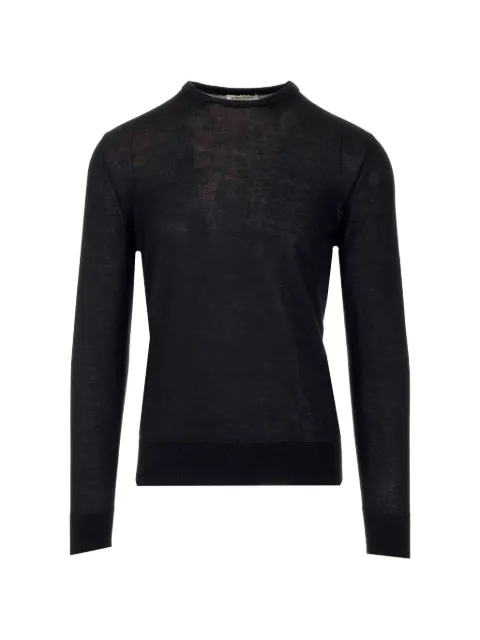 Al Duca D’Aosta 1902 crew-neck long-sleeve T-shirt Black 73AGIROCOSILKA