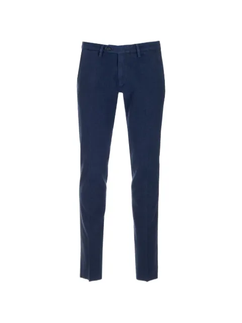 Al Duca D’Aosta 1902 brushed-cotton chino trousers Blue PRINCIPEJOKER6