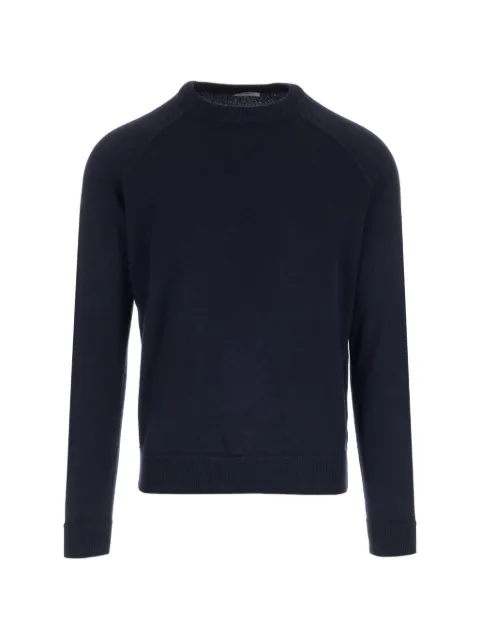 Al Duca D’Aosta 1902 raglan-sleeve ribbed-trim sweater Blue GC1MLR2ACA12R