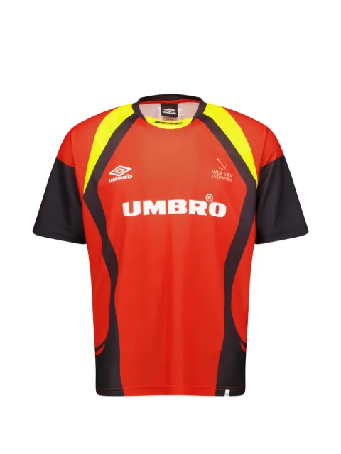 Magic Stick x Umbro Moto soccer jersey T-shirt Red 25SSMS3021R