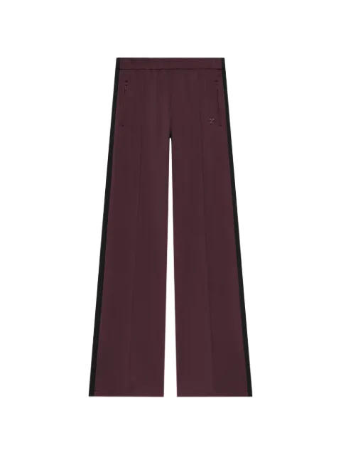 Courrèges bicolor side-stripe track pants Red 326JPA769JS0002