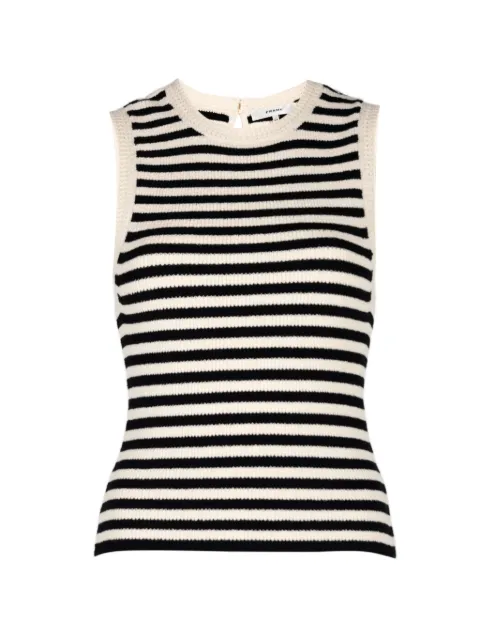 FRAME crew-neck vest Black WE26KSW002