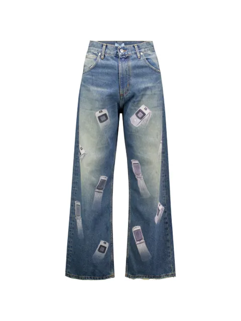 3.PARADIS Razor flip-phone jeans Blue 3PSS25RSFDJWB