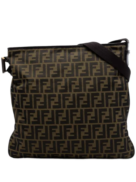 Fendi Pre-Owned 2000-2010 Zucca Canvas crossbody bag Brown D8P5W7HL13KX4YRJ