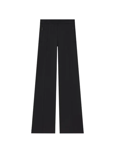 Courrèges bicolor side-stripe track pants Black 326JPA769JS00029901