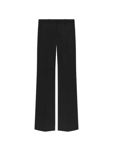 Courrèges tailored wool trousers Black 326CPA777WO01329999