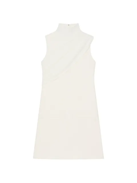 Courrèges twist A-line mini dress Neutrals 326CRO911PL0159