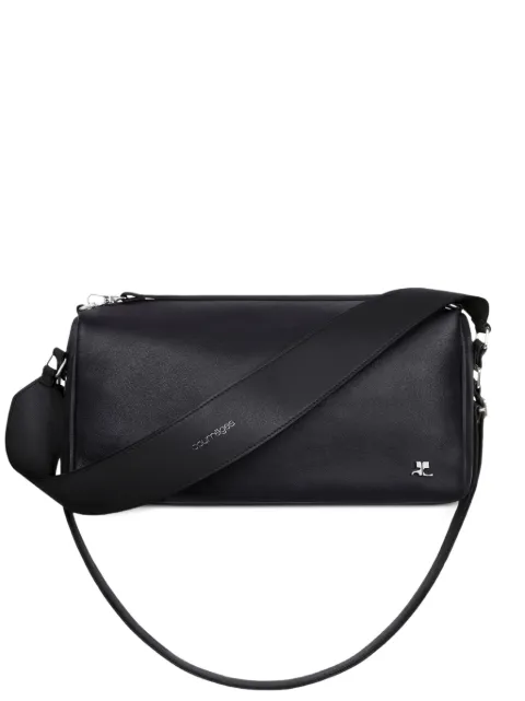 Courrèges medium Three Sixty shoulder bag Black 326GSA236CV0034
