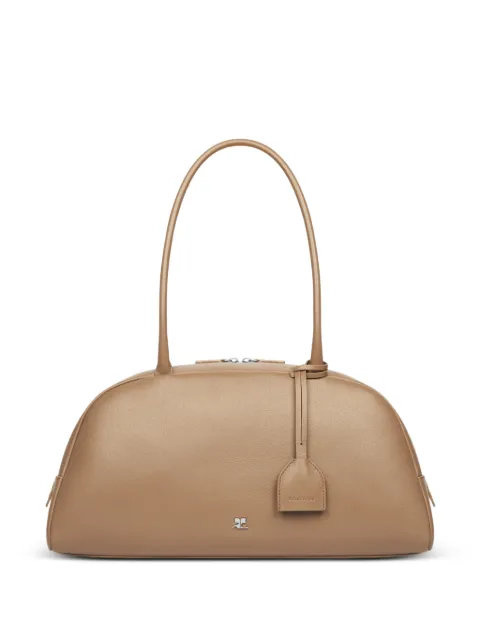 Courrèges Monday leather shoulder bag Neutrals 326GSA239CV00341121
