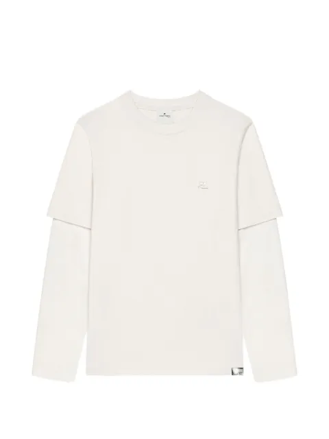 Courrèges double-sleeve T-shirt White 326JTS263JS0233