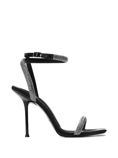 Alexander Wang Julie crystal-embellished sandals Black 30326S005