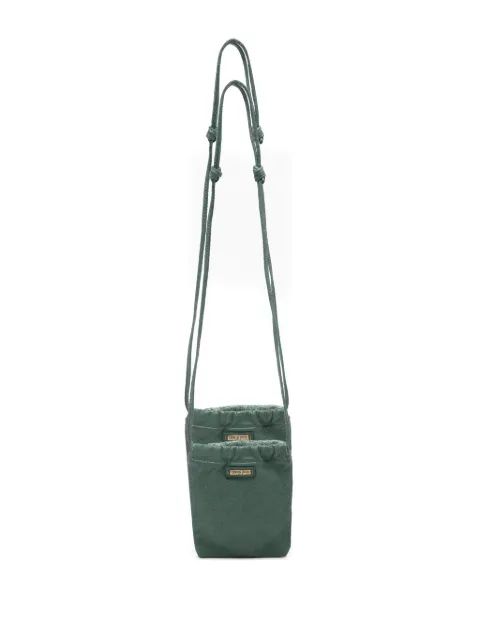 Caterina Lucchi Eva leather crossbody bag Green EVA