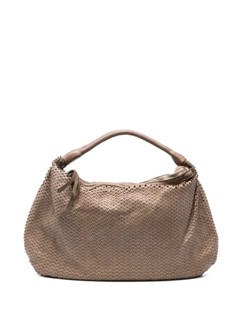 SOMMET Aura Petalino shoulder bag Brown AURAPETALINO