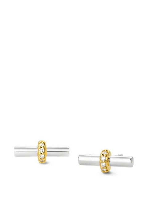 Dinny Hall My World T-Bar stud earrings Silver E583ASS