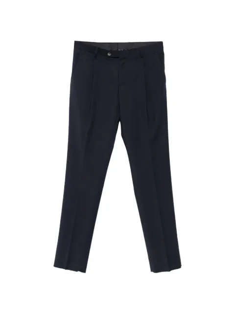 VELA SHOP pressed-crease tailored trousers Blue C10501NEW