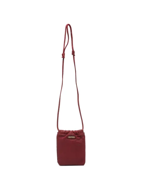 Caterina Lucchi Eva leather crossbody bag Red EVA