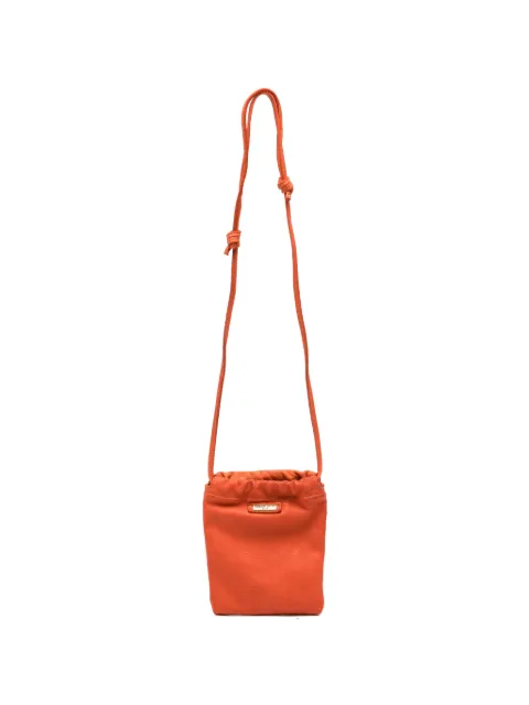 Caterina Lucchi Eva leather crossbody bag Orange EVA