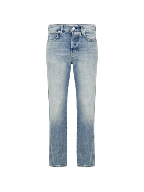 AMO 143 faded-effect denim jeans Blue DB321263