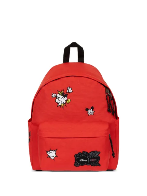 Eastpak graphic-patch pocket-detail backpack Red EK0A55BBGG4D0M