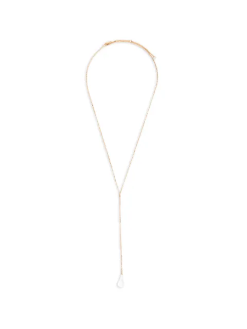 TOTEME crystal-pendant Y-chain necklace Gold 263WJQ0084JA0037229