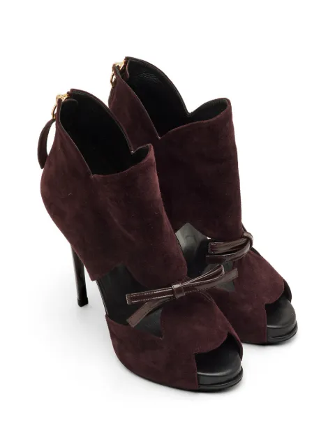 Roger Vivier Vintage Bibow cut-out ankle boots Brown 1304948