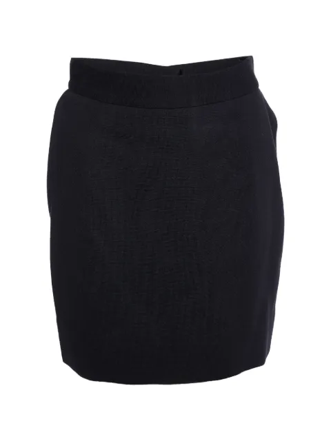 Moschino Pre-Owned Couture mini skirt Black 891049
