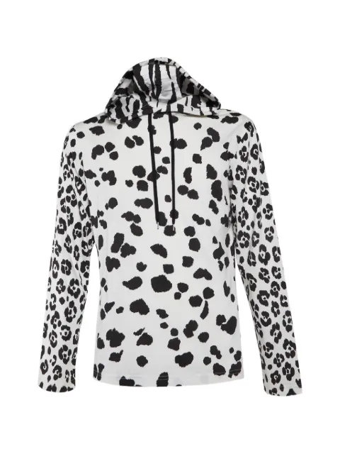 Moschino Pre-Owned Couture printed hoodie White 1089790