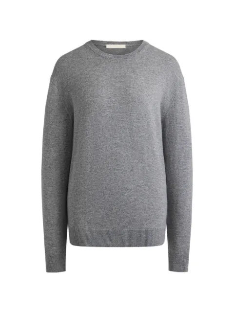 12 STOREEZ knit crew-neck jumper Grey 133496