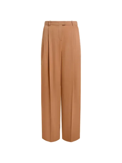12 STOREEZ Metropolis pleated trousers Brown 137387