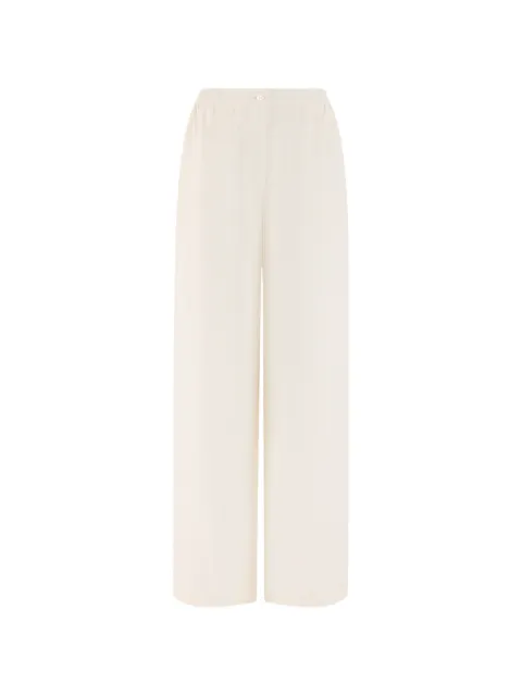 12 STOREEZ Kasumi wide-leg trousers Neutrals 137459