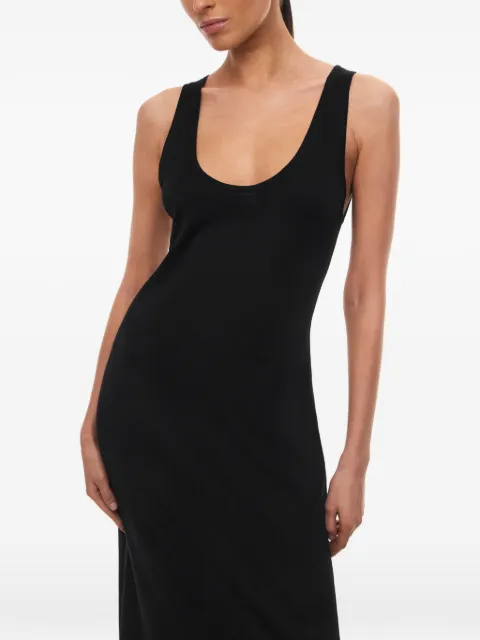 12 STOREEZ Mawata maxi dress Black 136891
