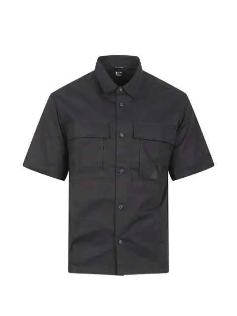 C.P. Company Metropolis short-sleeve shirt Black 20CLSH023A006472A999