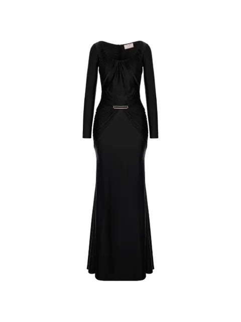 V:PM ATELIER Delia ruched dress Black DIAVPM