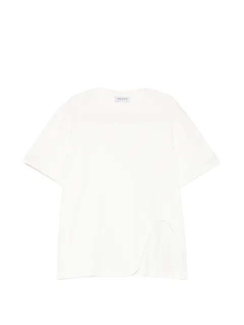 The Attico cut-out hem T-shirt White 251WCT00350JJJ025AA