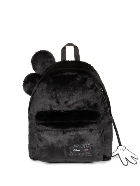 Eastpak faux-fur Mickey Mouse backpack Black EK000620D0L