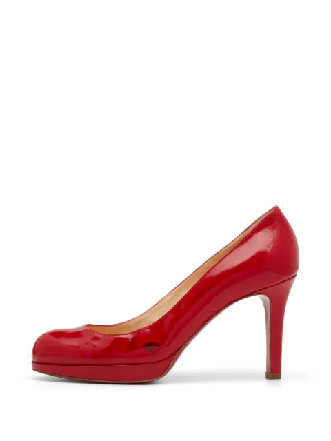 Christian Louboutin Pre-Owned New Simple platform pumps Red 713290