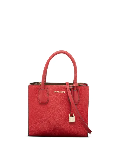 Michael Kors Vintage Mercer leather tote bag Red 803635