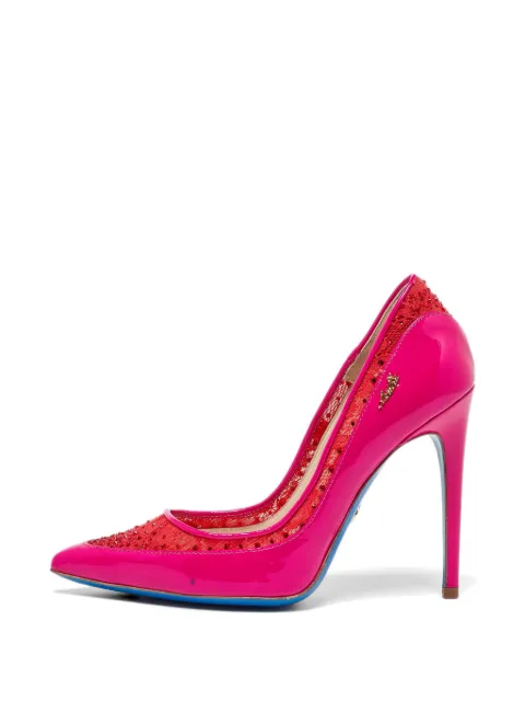 Loriblu leather heeled pumps Pink 1026352