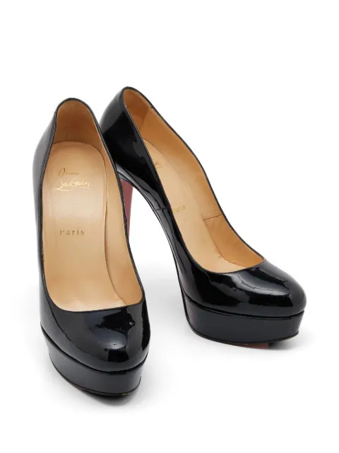 Christian Louboutin Pre-Owned Bianca patent-leather pumps Black 943470