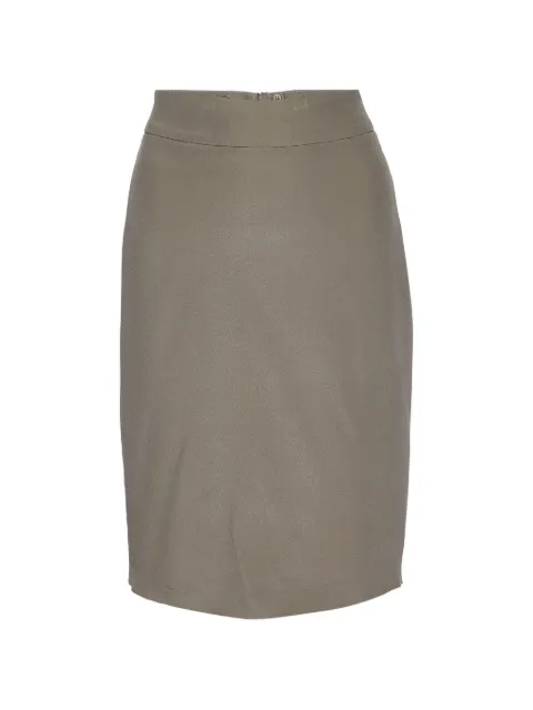 Armani Vintage Collezioni pencil skirt Brown 942167