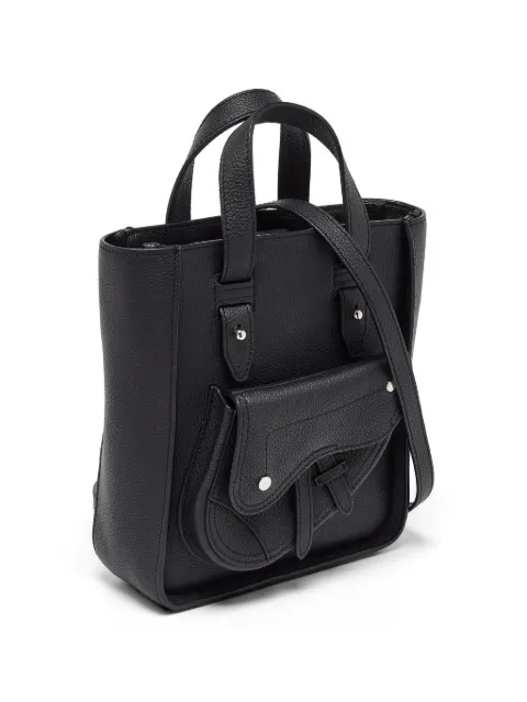 Christian Dior Pre-Owned 2019 Saddle leather tote bag Black 1047195
