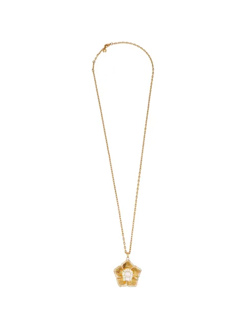 Aigner Vintage flower-motif necklace Gold 1026778