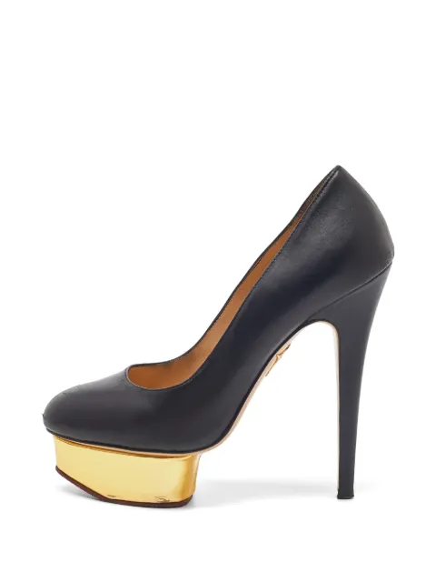Charlotte Olympia Dolly platform pumps Black 841924