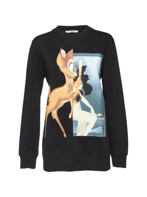 Givenchy Pre-Owned graphic-print sweatshirt Black 1068933